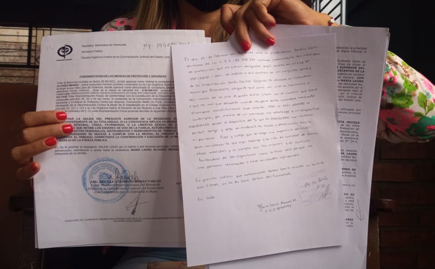 Joven madre en Lara clama ayuda: "Mi ex pareja me persigue y ningún organismo hace nada por detenerlo" NOTIGUARO Joven madre en Lara clama ayuda: "Mi ex pareja me persigue y ningún organismo hace nada por detenerlo" - marzo 23, 2022 9:51 am - NOTIGUARO - Locales