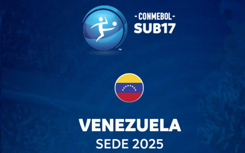 Venezuela será sede del Sudamericano Sub17 de Fútbol 2025